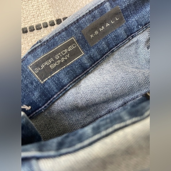 Volcom Super Stoned Skinny Denim Overalls Size XS - Picture 14 of 14